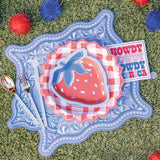 Red, White & Berry Dessert Plate (10 ct)