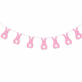 Confetti Bunny Acrylic Garland