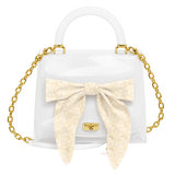 The Perfect Bow Bag (white)