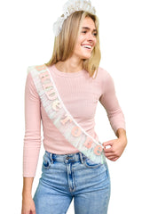 Bride to Be Sash