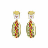 HOT DOG AND FRIES EARRINGS