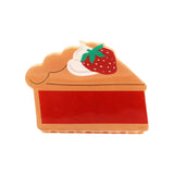 Strawberry Pie Hair Claw Clip