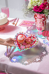 Valentine's Heart Plates (10 count)