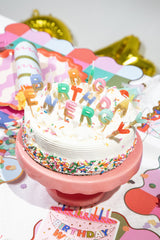Big Birthday Energy Glitter Birthday Candles Set
