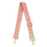 Pink Palm Bag Strap