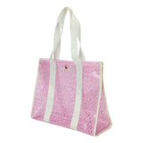 PINK TILE VINYL TOTE