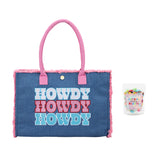 Howdy Darling Canvas Tote Bag