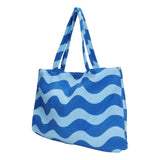 Blue Wave 2-in-1 Towel Tote Bag