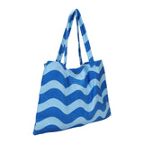 Blue Wave 2-in-1 Towel Tote Bag