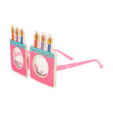 Cake Face Novelty Birthday Glasses
