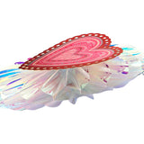 Decorative Valentine Hearts Pack - Garland & Table Decor (set of 6)