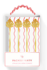 Palm Leaf Drink Stirrers