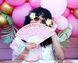 Party in the Palms Novelty Glasses