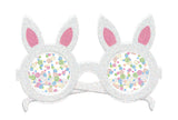 Hop-To-It Confetti Novelty Glasses