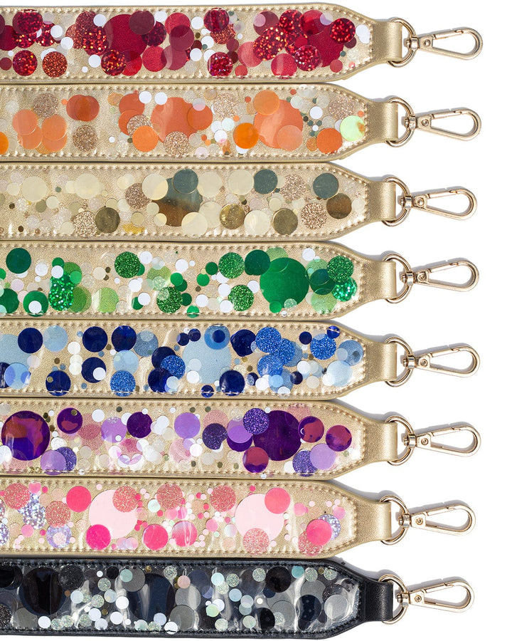 Packed Party Strap For Clear Cooper Crossbody Bag (Good As Gold)