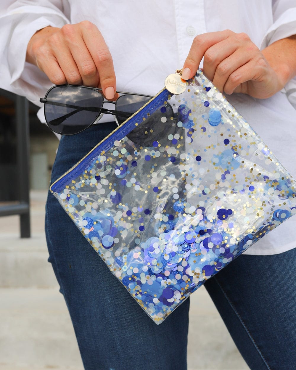 Everything Pouch- True Blue