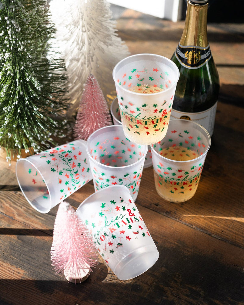 Cookies & Cocktails Shatterproof Cup Set