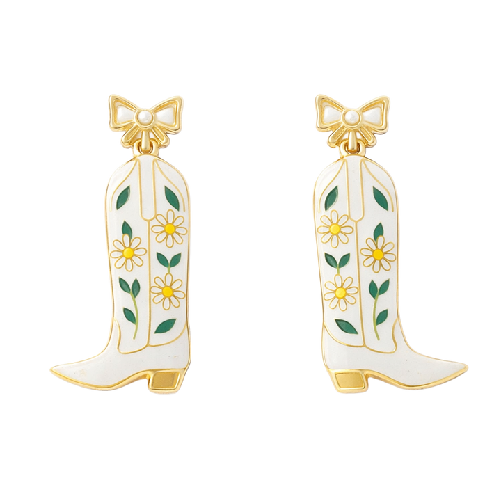 Howdy Darling Boot Earrings