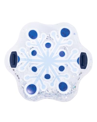 Confetti Filled Inflatable Snowflake Tube