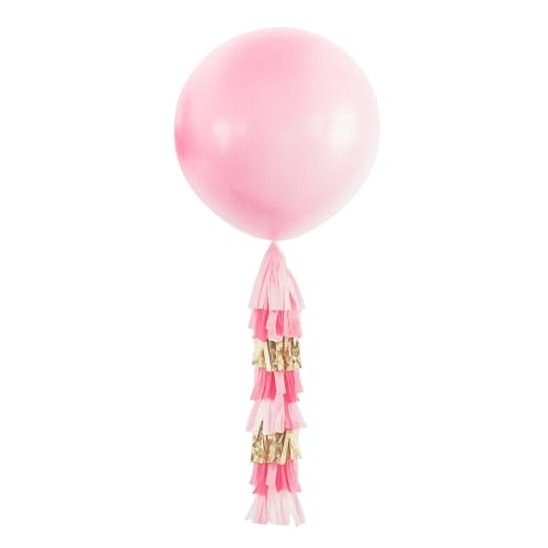 Packed Party Pink Tassel Jumbo 34" Balloon