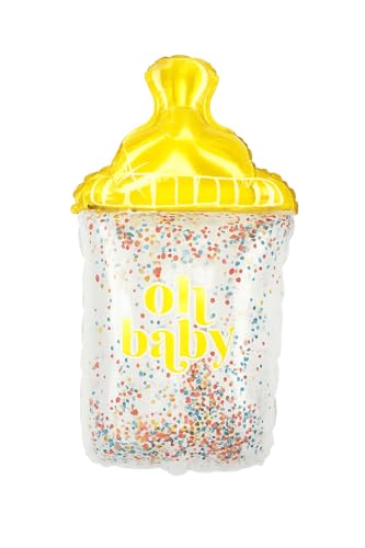 Oh Baby Confetti-Filled Bottle Balloon