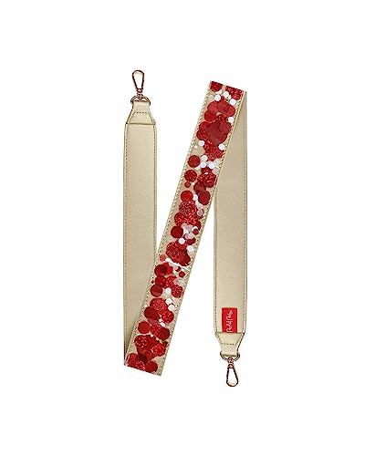 Packed Party Strap For Clear Cooper Crossbody Bag (Rally Red)
