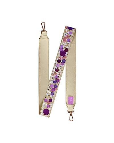 Packed Party Strap For Clear Cooper Crossbody Bag (Purple Crush)
