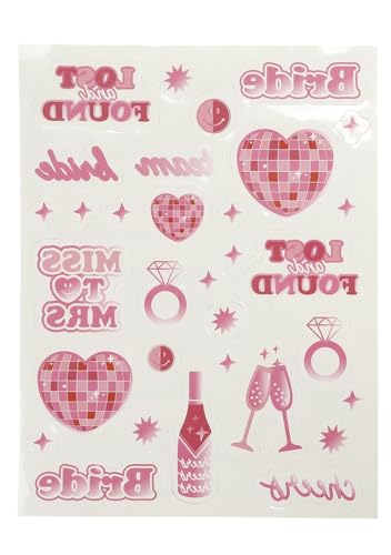 Packed Party Lost And Found Novelty Bridal Temporary Tattoos