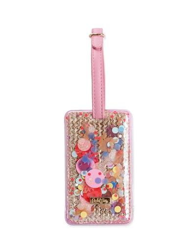 Bring On The Fun Woven Confetti Luggage Tag