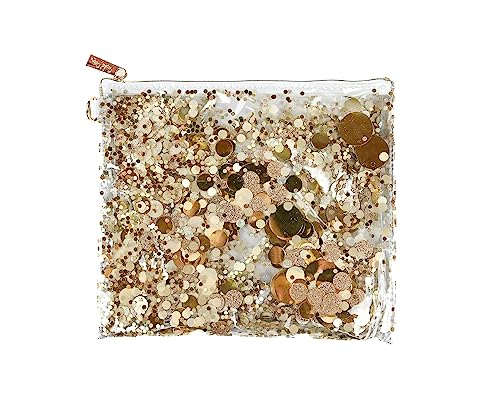 Good As Gold Confetti Everything Pouch
