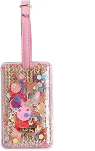 Bring On The Fun Woven Confetti Luggage Tag