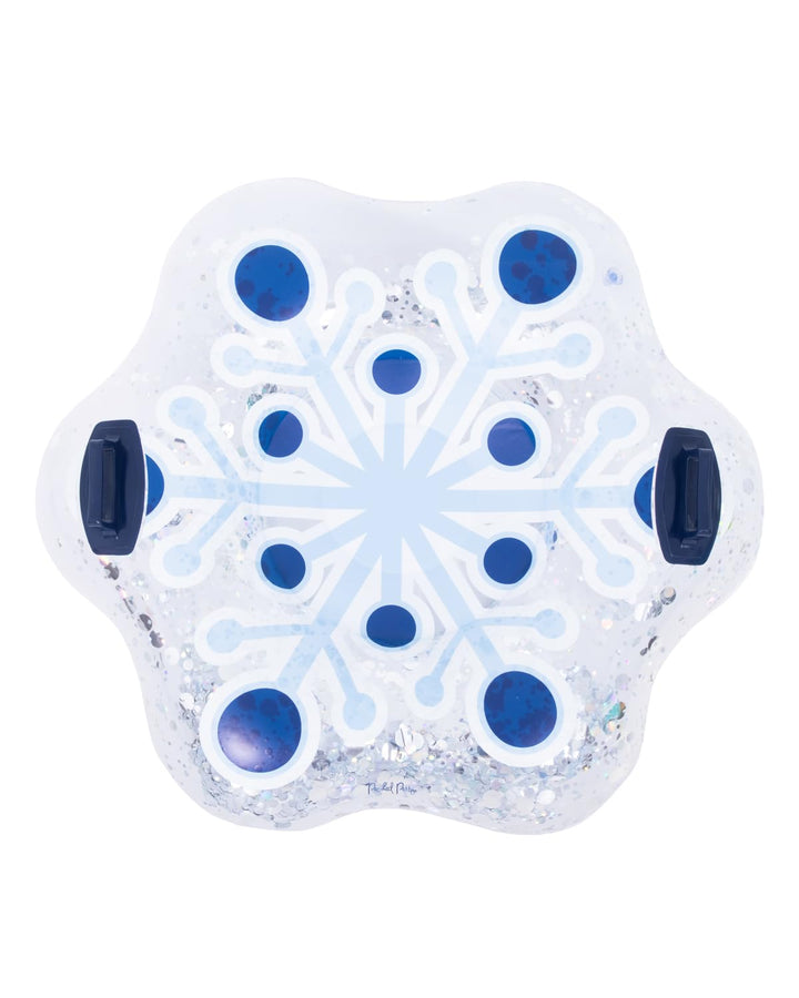 Confetti Filled Inflatable Snowflake Tube