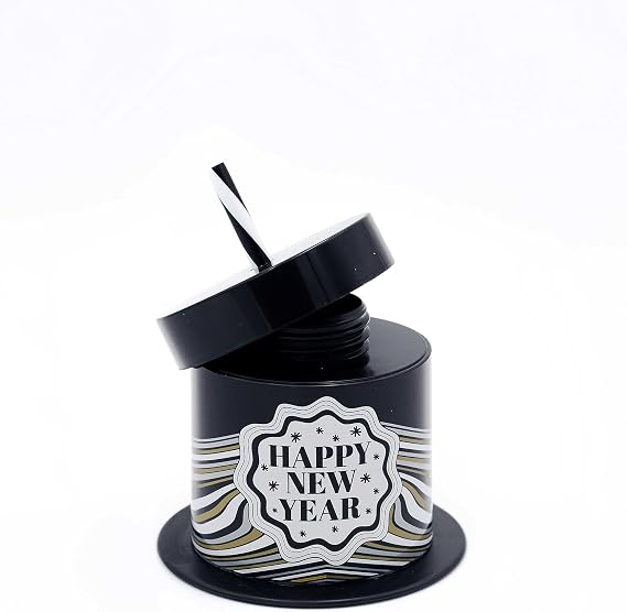 Packed Party Fun Novelty New Years Eve Hat Drink Sipper Bottles Cup, Holiday Decoration for Party 14 ounces, Set of 2