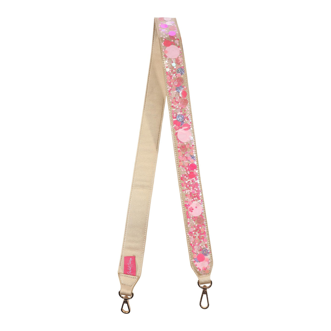 Packed Party Strap For Clear Cooper Crossbody Bag (Pink Party)