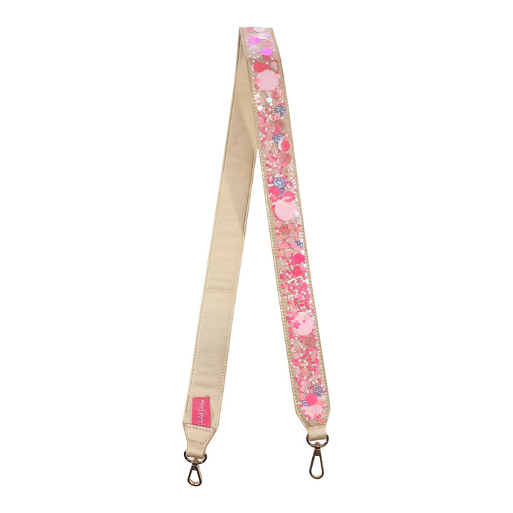 Packed Party Strap For Clear Cooper Crossbody Bag (Pink Party)