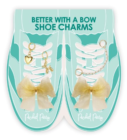 BETTER WITH A BOW SHOE CLIP SET- Teal