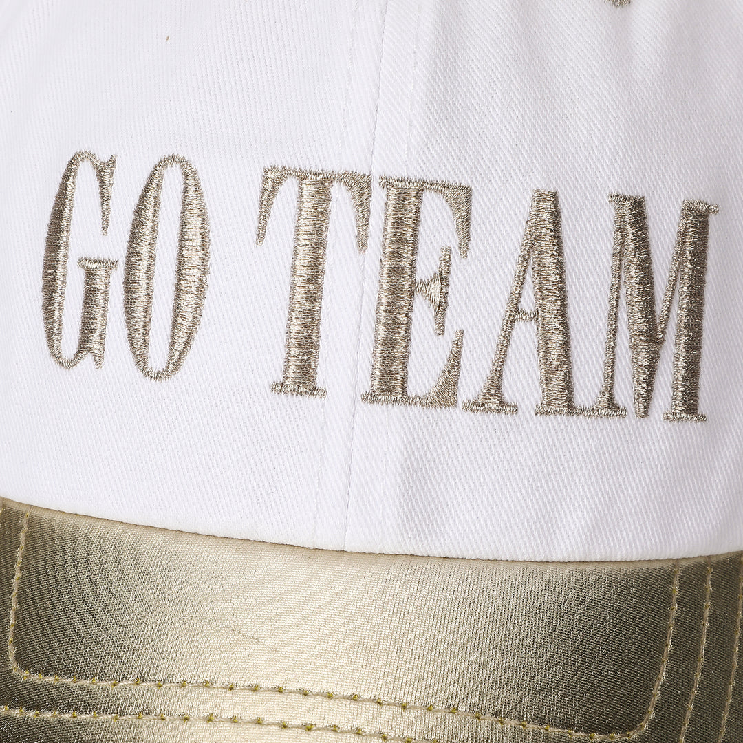 GO TEAM GOLD- BETTER WITH A BOW HAT