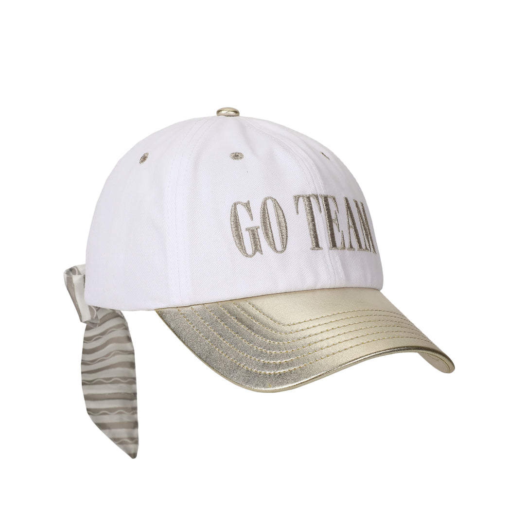 GO TEAM GOLD- BETTER WITH A BOW HAT