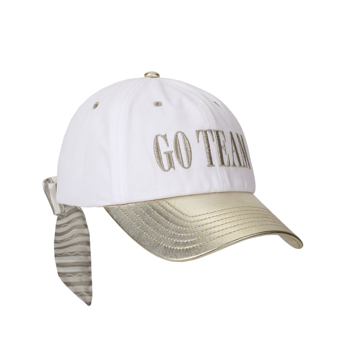 GO TEAM GOLD- BETTER WITH A BOW HAT