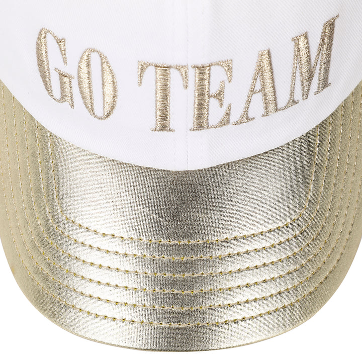 GO TEAM GOLD- BETTER WITH A BOW HAT