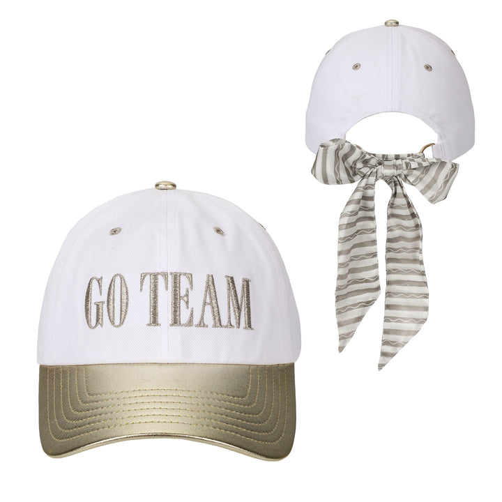 GO TEAM GOLD- BETTER WITH A BOW HAT