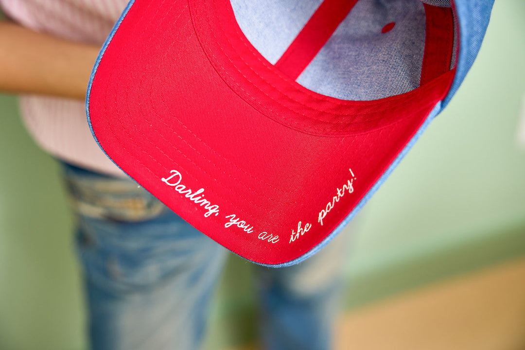 Big Bow Energy Denim Hat