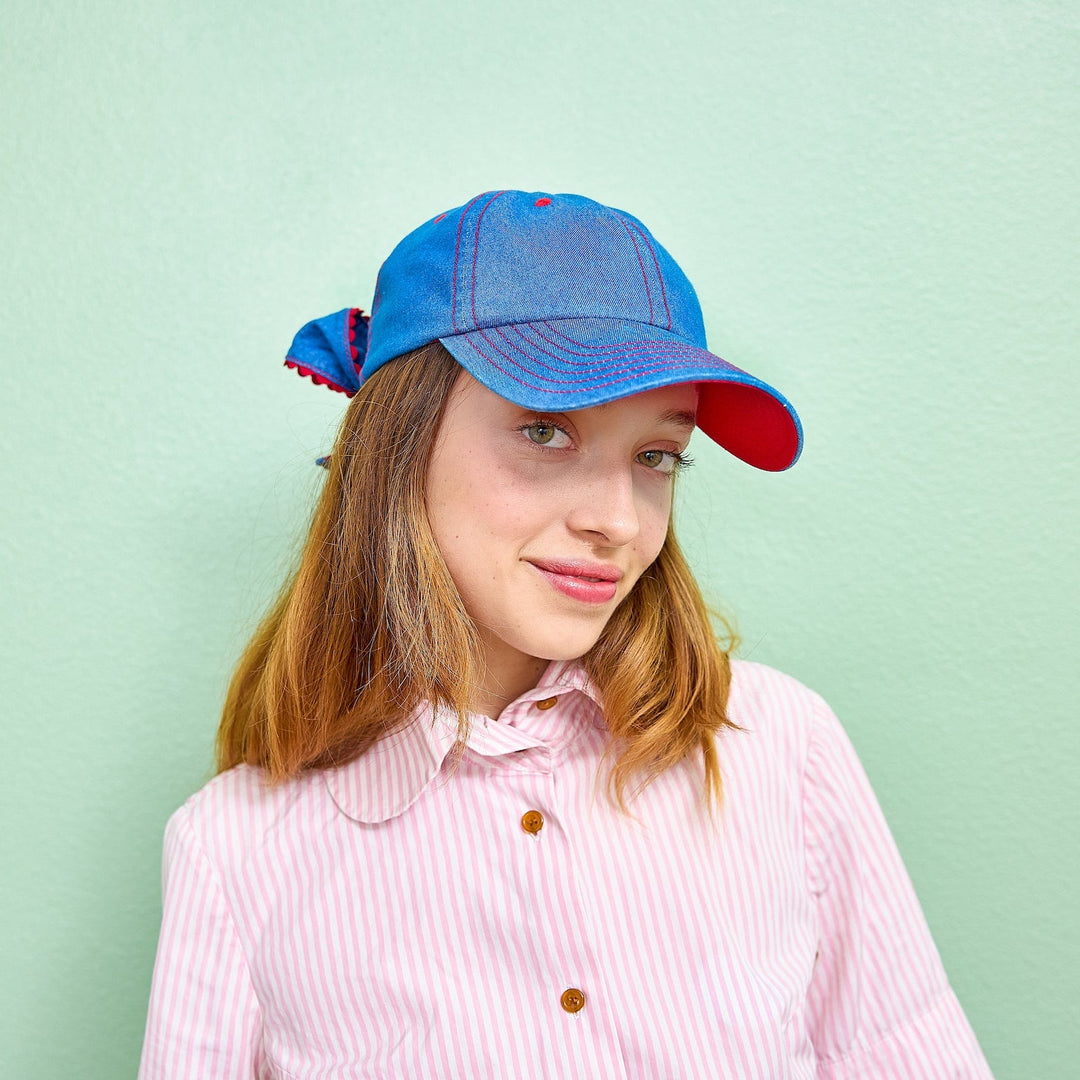Big Bow Energy Denim Hat
