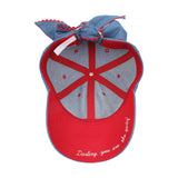 Big Bow Energy Denim Hat