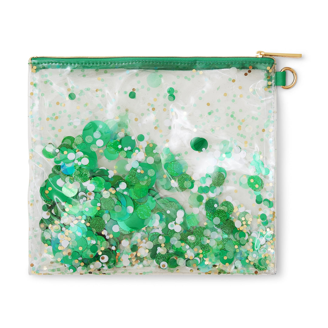 Packed Party Spirit Squad Confetti Everything Pouch Makeup Bag Travel BagCosmetic Bag for Women
