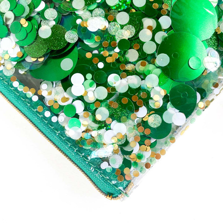 Packed Party Spirit Squad Confetti Everything Pouch Makeup Bag Travel BagCosmetic Bag for Women
