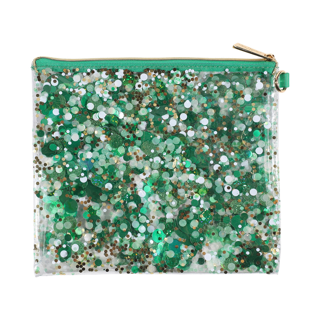 Packed Party Spirit Squad Confetti Everything Pouch Makeup Bag Travel BagCosmetic Bag for Women