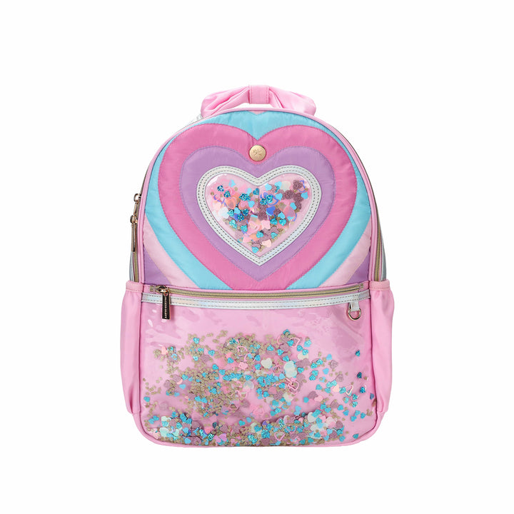 Packed Party Quilted Confetti Heart Adult Backpack