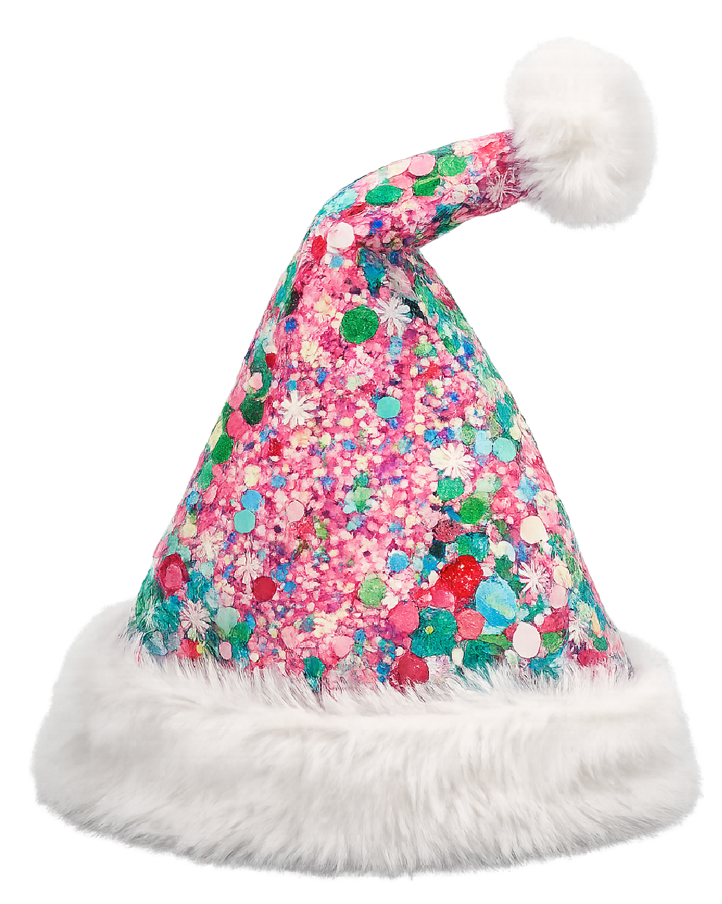 Feeling Festive Confetti Santa Hat