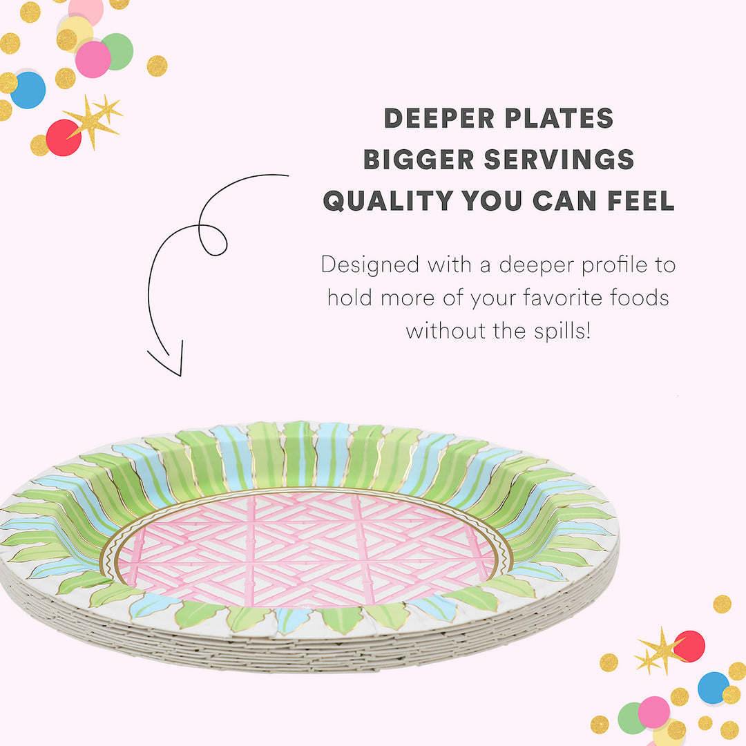 Cabana Club Dessert Plates (10 ct)